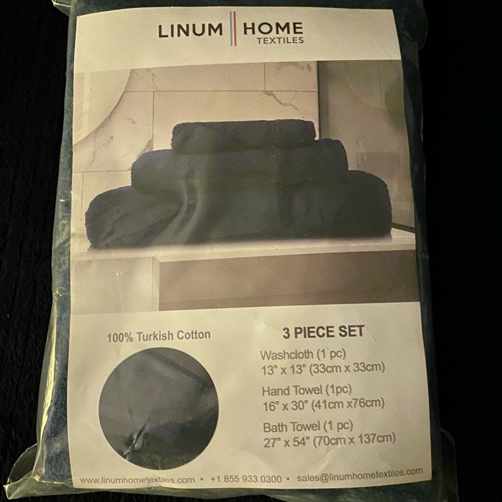 3 Piece Towel Set